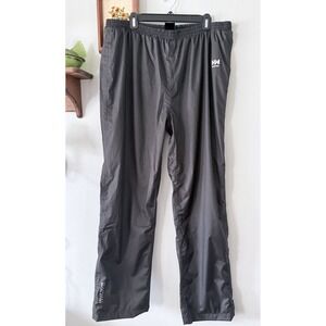 Helly Hansen Manchester Rain Pants Mens 2XL Black Helly Tech Workwear Waterproof